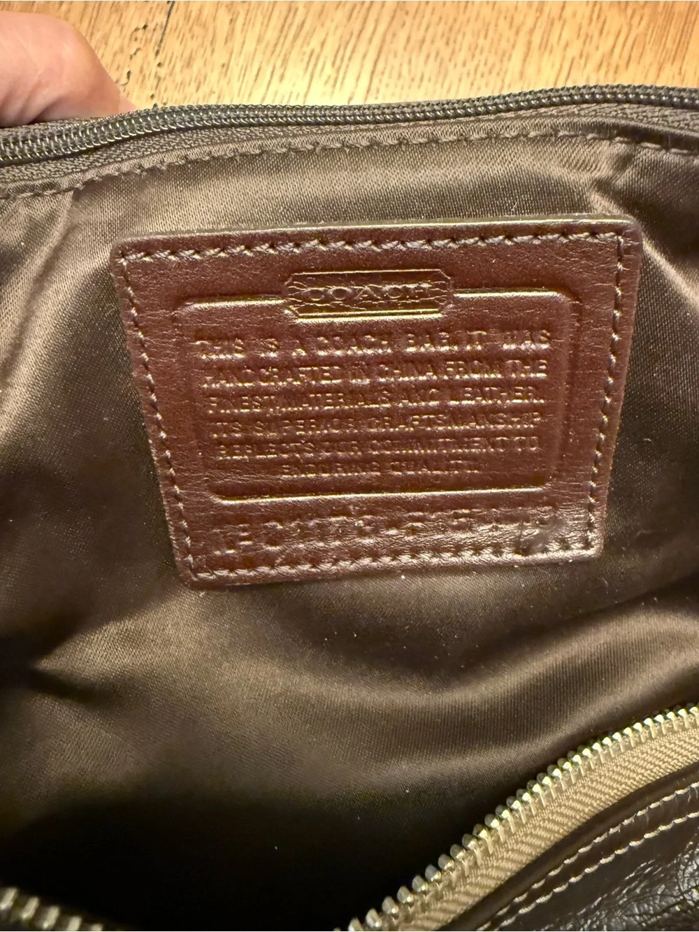 Coach Ashley Signature Bag with detachable strap